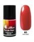 Hybrid nail polish - red lead